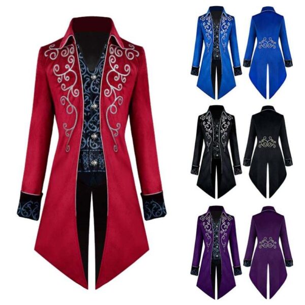 Men's Medieval Tailcoat Jacket