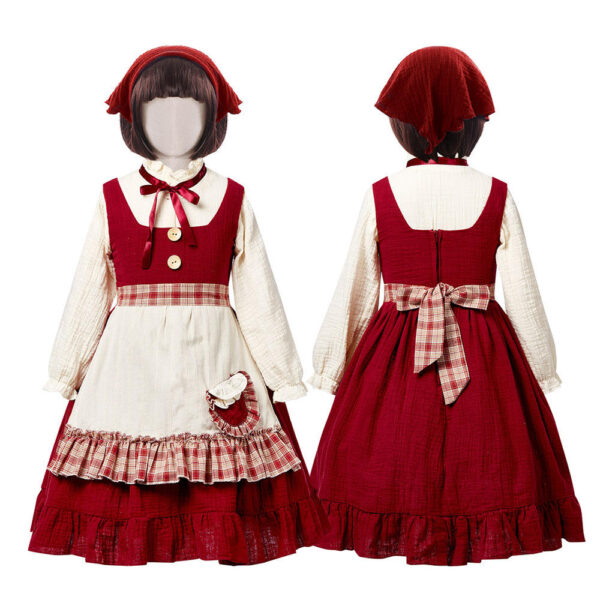 The Little Red Riding Hood Cosplay Costume - Image 4