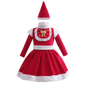 Fancy Merry Christmas Girls Clothing Set