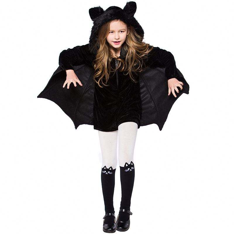 Kids' Bat Costume With Wings