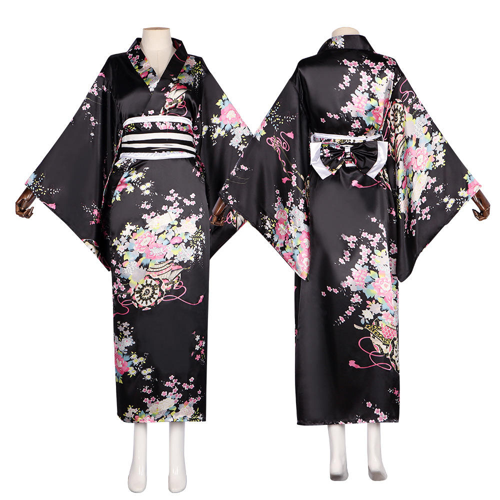 Japanese Style Traditional Bathrobe Costume