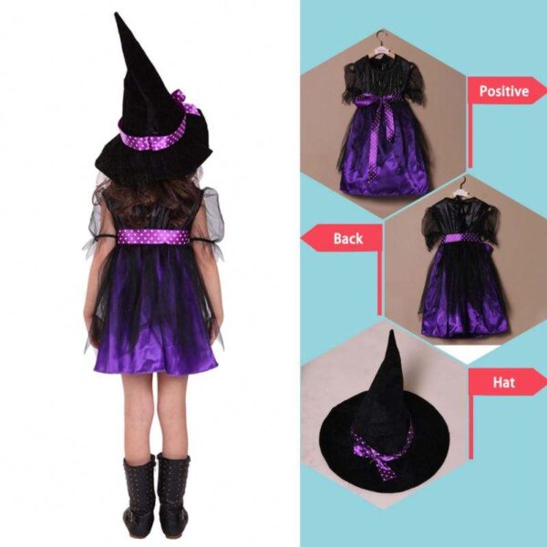 Halloween Girl Witch Cosplay Sets - Image 2