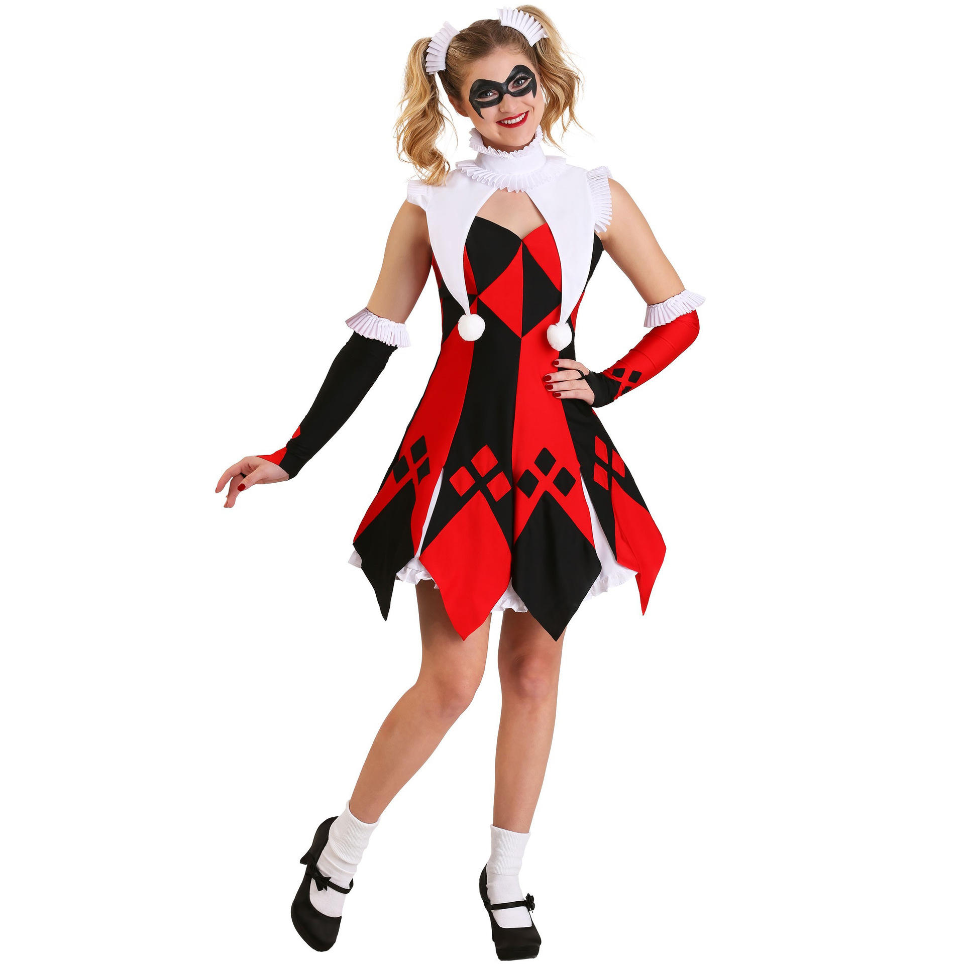Halloween Cute Jester Women's Costume
