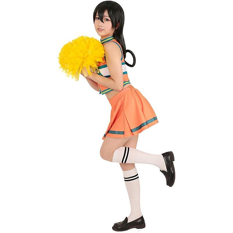 Orange Cheerleading Costume