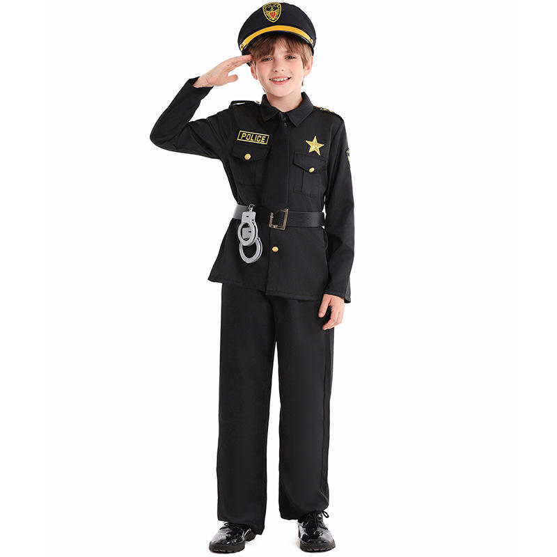 Boy Police Officer Costume