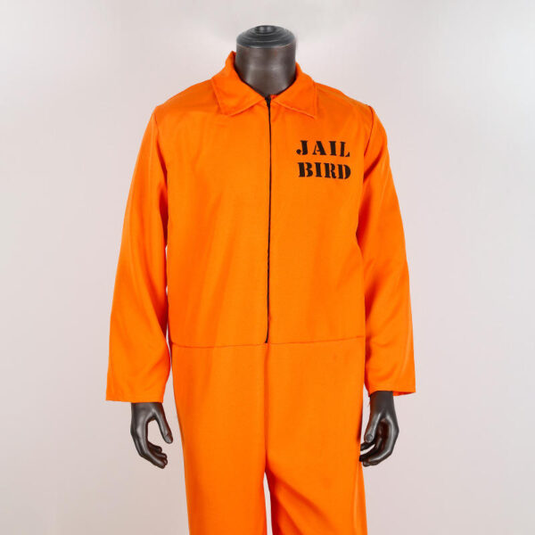 Halloween Adult Prisoner Uniform - Image 2