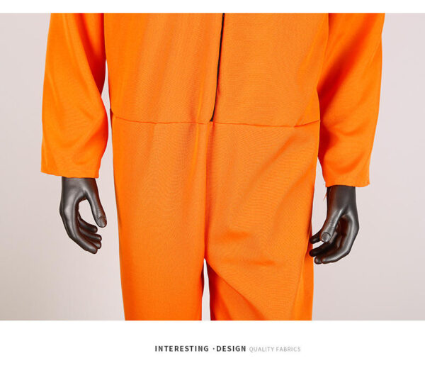 Halloween Adult Prisoner Uniform - Image 4
