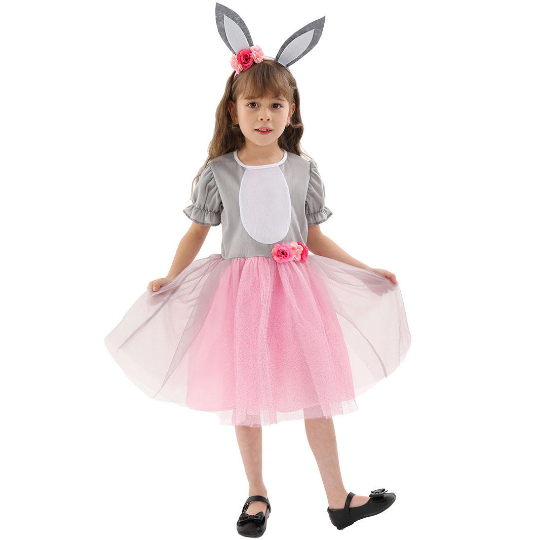 Girl Happy Easter Bunny Dress