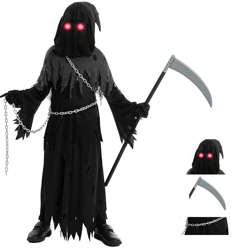 Kid Grim Reaper Cosplay Costume
