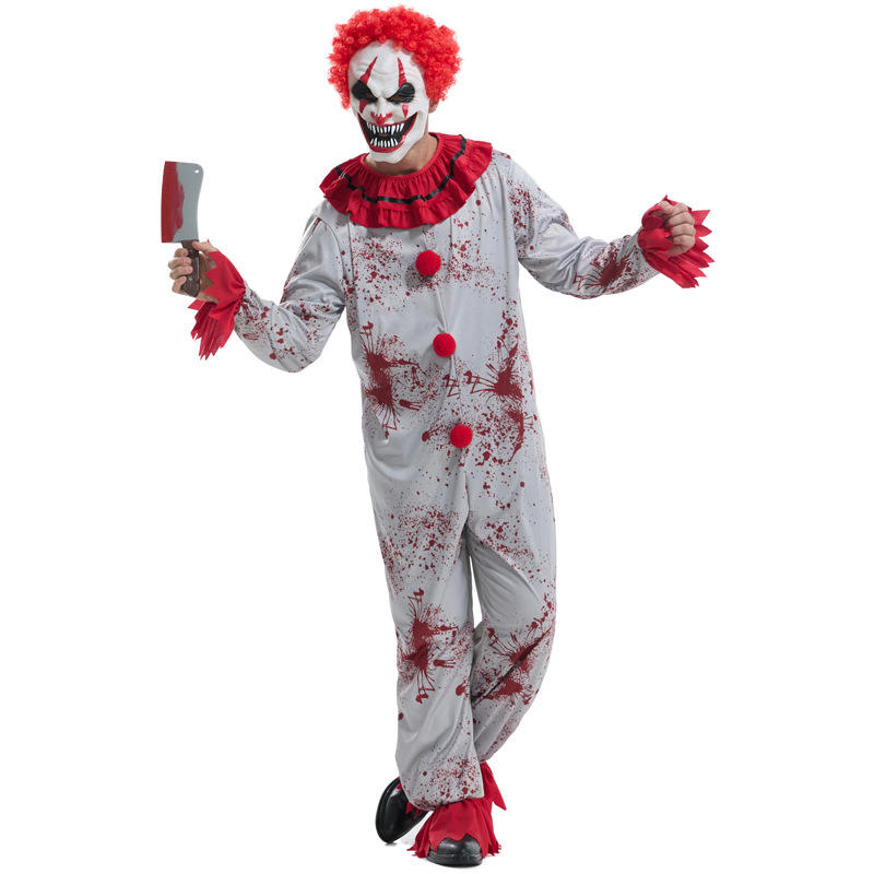 Scary Horrible Clown Costume