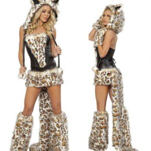 Sexy Adult Cat Woman Cosplay Costume