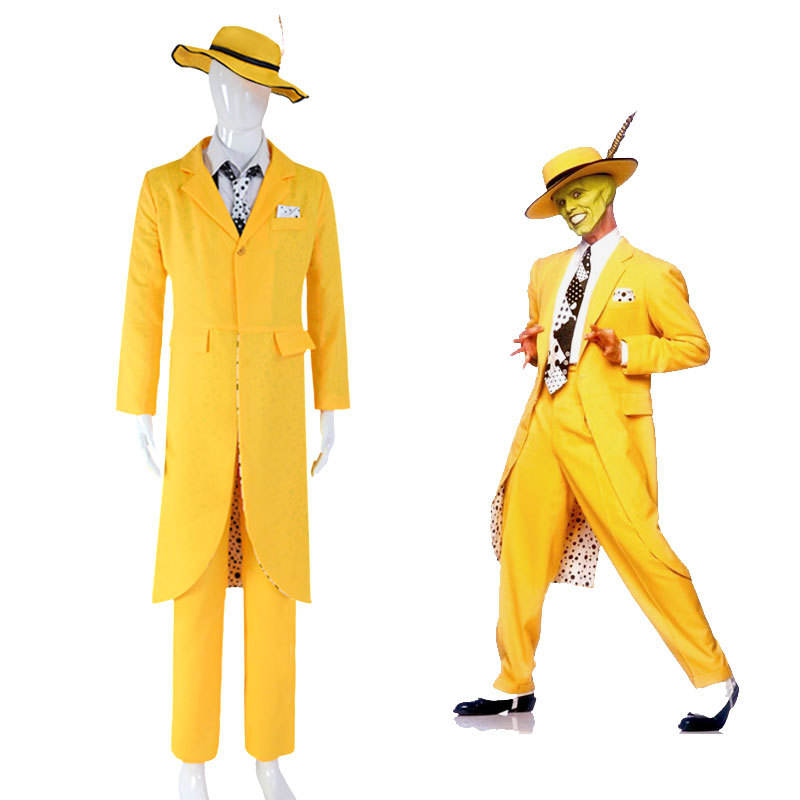 Movie Men the Mask Cosplay Halloween Costume