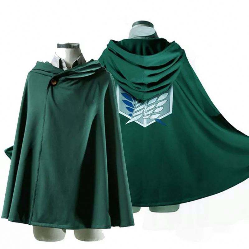 Anime Attack on Titan Cloak Cape Clothes