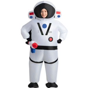 Space NASA White Astronaut Blow-up Costume