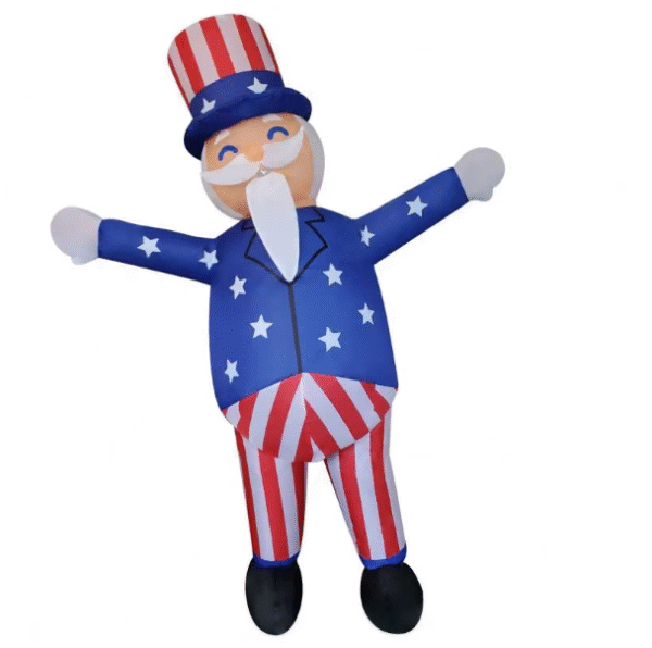 Uncle Sam Independence Day Inflatable Costume - Image 4