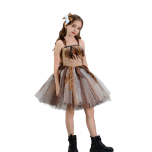 Girls Jungle Savage Tutu Dress