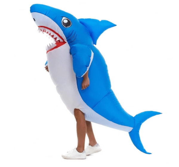 Deap Sea Blue Walking Shark Costumes - Image 2