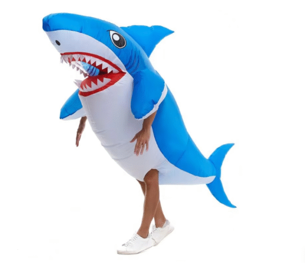 Deap Sea Blue Walking Shark Costumes - Image 4