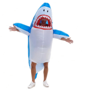 Deap Sea Blue Walking Shark Costumes