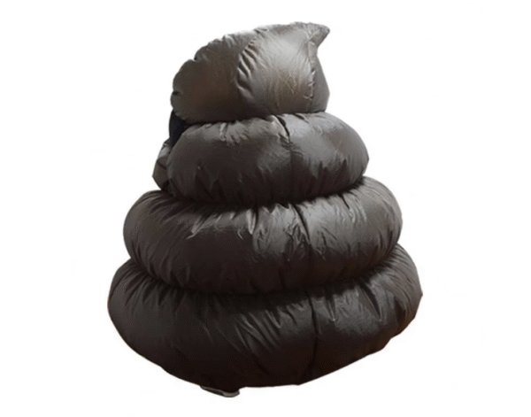 Inflatable Black Shit Suit - Image 3