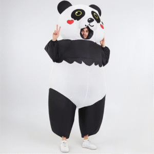 Inflatable Panda Blow-up Suit