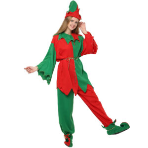 Christmas Elf Performance Green Outfits