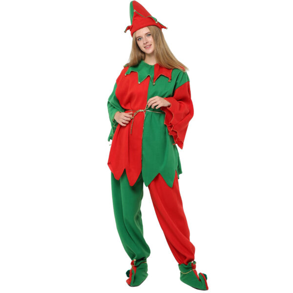 Christmas Elf Performance Green Outfits - Image 4