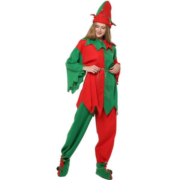 Christmas Elf Performance Green Outfits - Image 5
