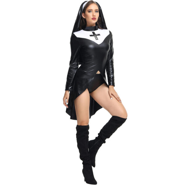 Halloween Nun Costume - Image 2