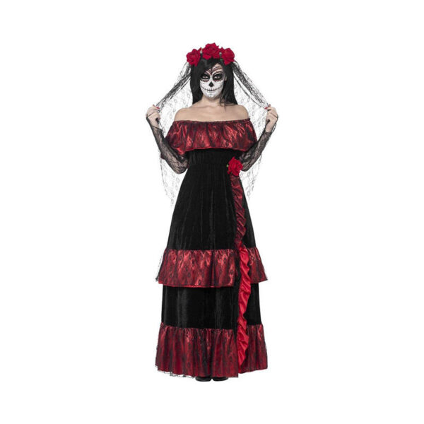 Bride Veil Dress Flower Halloween Costume - Image 2