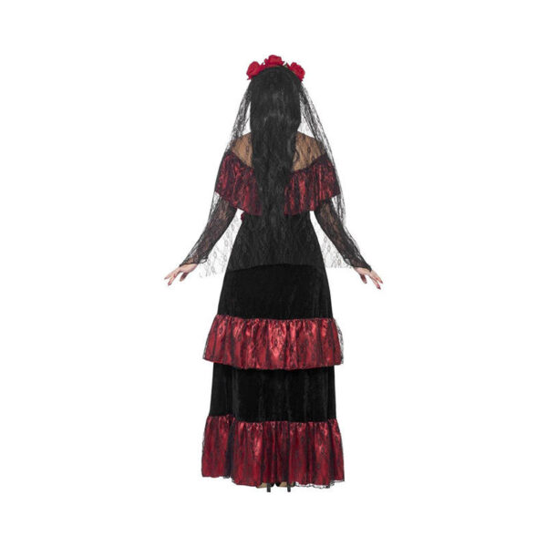Bride Veil Dress Flower Halloween Costume - Image 3