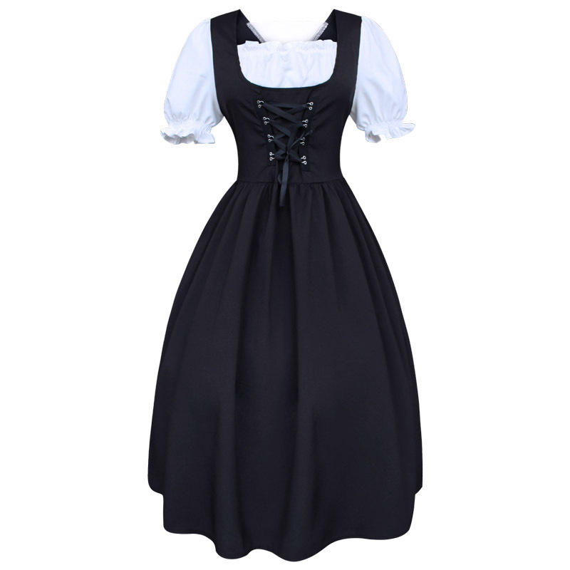 Women's Renaissance Medieval Halloween Costume Dress