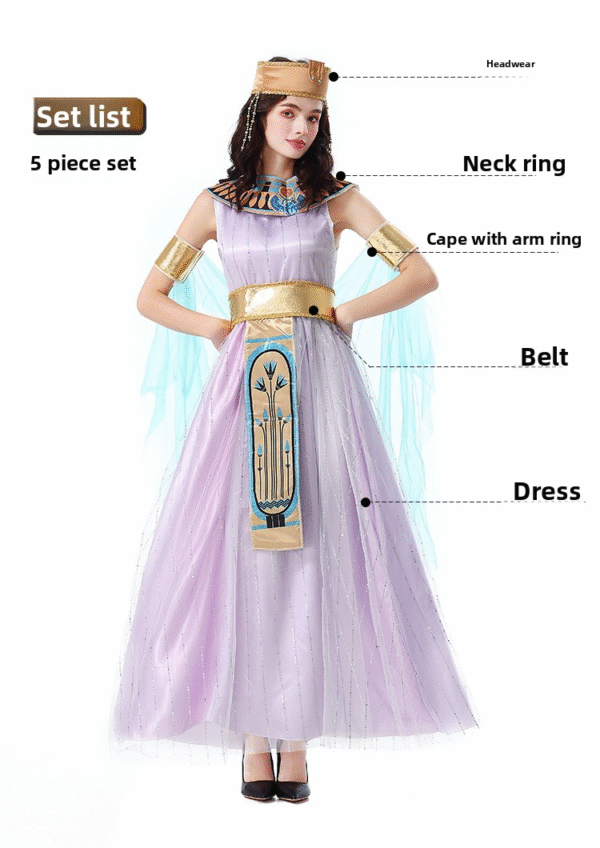 Arabian Middle Eastern Themed Dress - Image 4