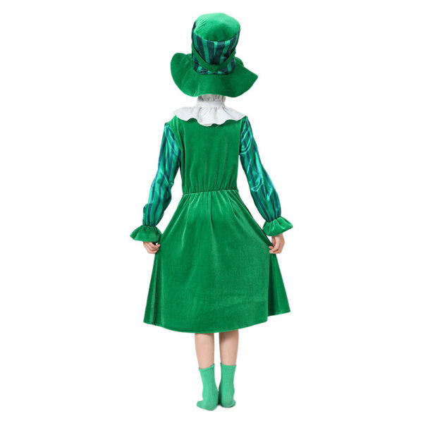 Girl St. Patrick's Day Leprechaun Costume - Image 2