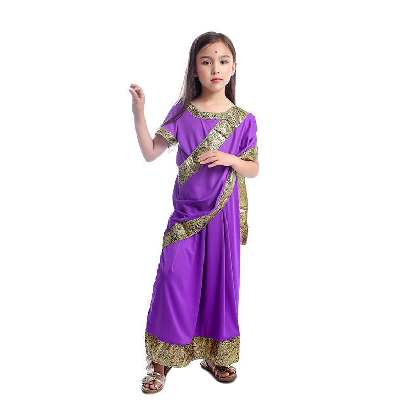 Children's Bollywood Princess Performance Costume