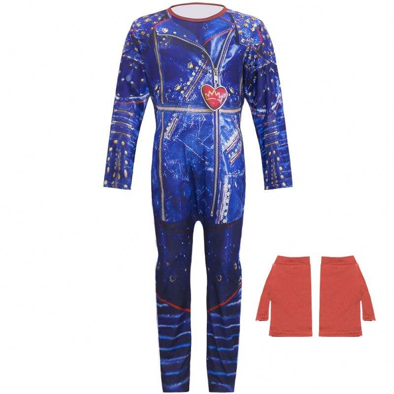 Kid Descendants Movie Girl Blue Costume