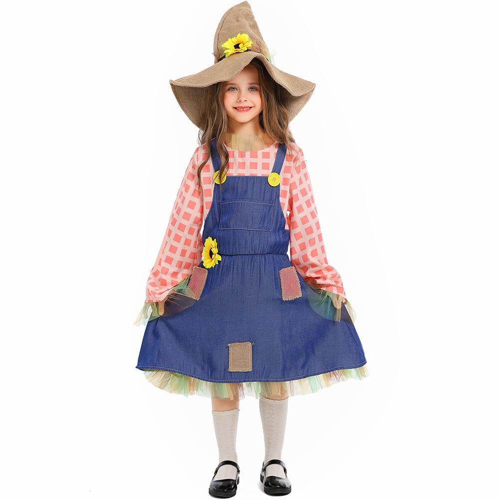 Sunflower Sweet Scarecrow Costume