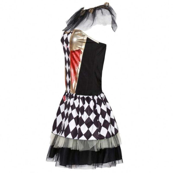 Masquerade Circus Clown Performance Costume - Image 4