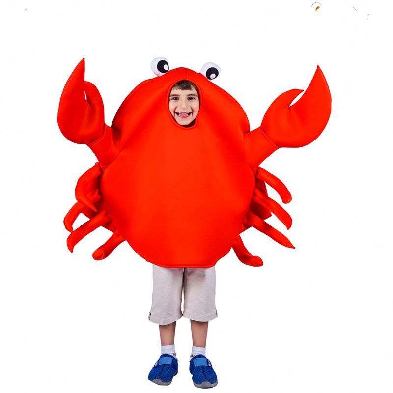 Red Crab Crawfish Costume