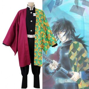 Anime Demon Slayer Tomioka Giyuu Costume