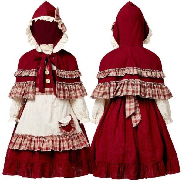 Lolita Soft Girl Style Lace Dress - Image 2