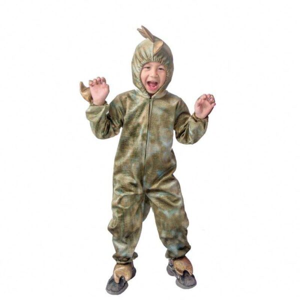Boys Dinosaur Jumpsuit Pajamas - Image 3