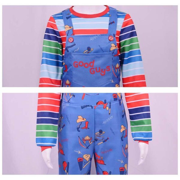 Halloween Kid's Chucky Costume - Image 3