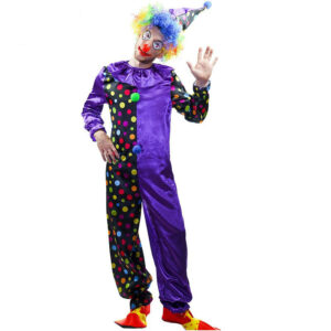 Adult Fashion Clown Halloween Costume