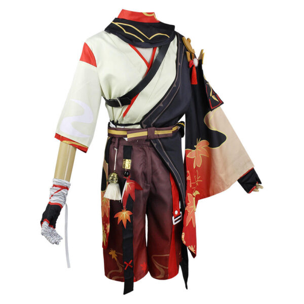 Anime Genshin Impact Kaedehara Kazuha Cosplay Costume - Image 3