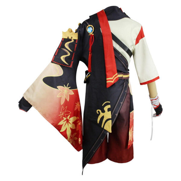 Anime Genshin Impact Kaedehara Kazuha Cosplay Costume - Image 4