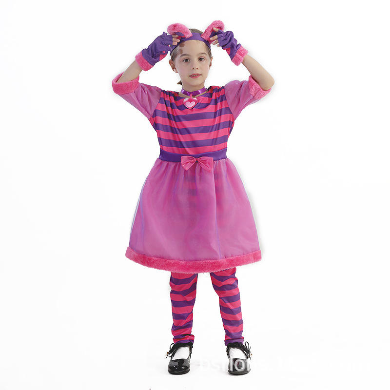 Alice in Wonderland Cheshire Cat Costume