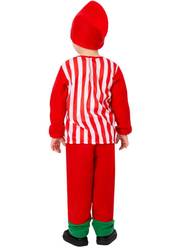Red Santa Claus Boys Festival Clothing Suit - Image 5