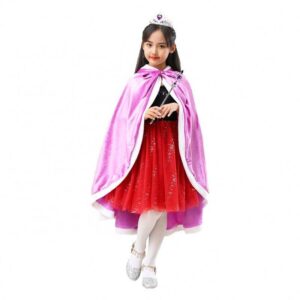 Kids Hooded Invisible Red Cloak