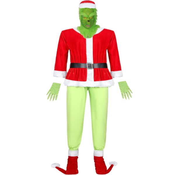 Christmas Green Monster Costume - Image 2